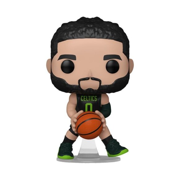 Funko POP! NBA 2024 City Edition Jayson Tatum Boston Celtics Figure #200! - Picture 9 of 9